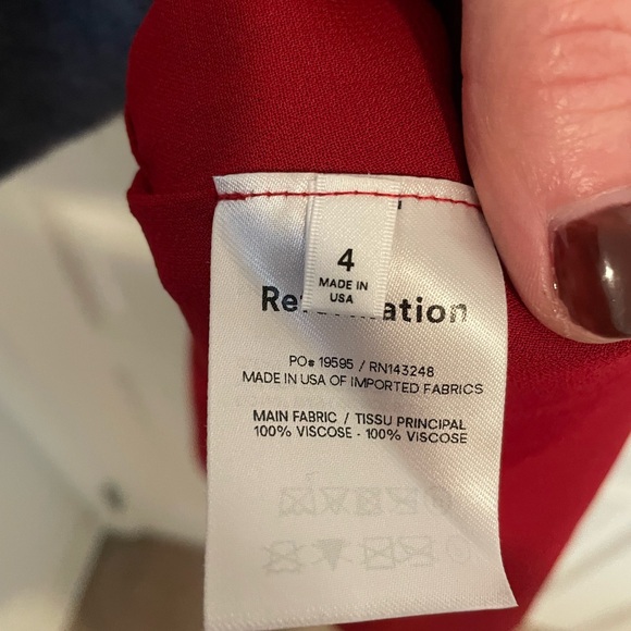 Pristine Condition Reformation Underwood Dress - Picture 7 of 7